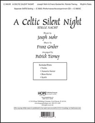 A Celtic Silent Night Instrumental Parts choral sheet music cover